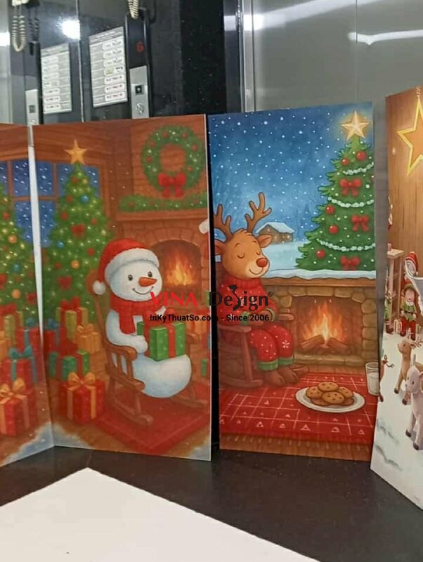 In background Giáng Sinh, backdrop Noel, phông nền Xmas từ Formex - INKTS3603
