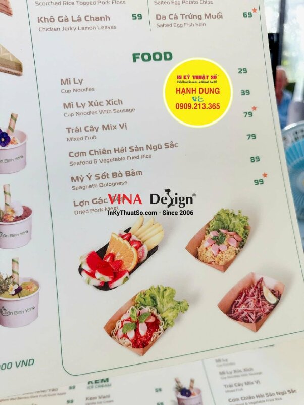 In backlit film mực UV không cán keo - INKTS06