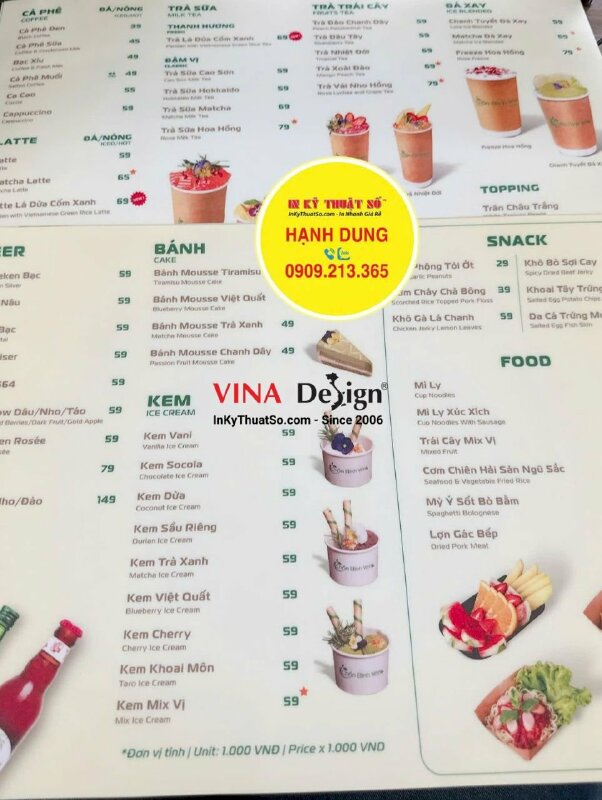 In backlit film mực UV không cán keo - INKTS06