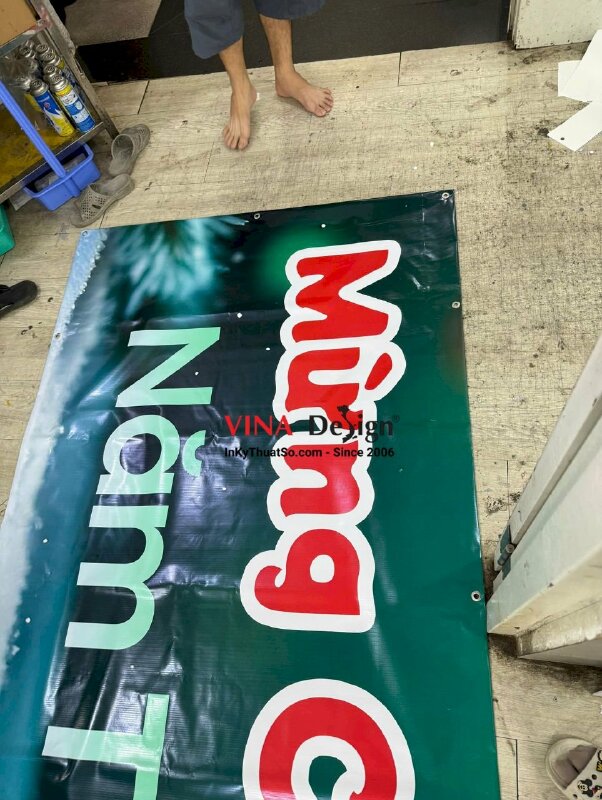 In băng rôn Mừng Chúa Giáng Sinh, băng rôn Giáng Sinh, băng rôn Noel, Merry Christmas - INKTS3667