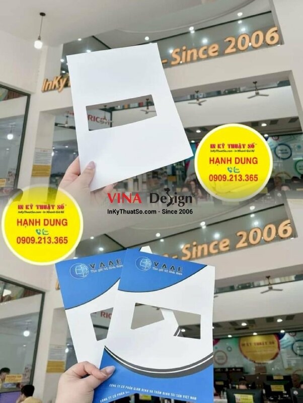 In bìa sổ tay theo yêu cầu, in bìa sổ cứng bế ô cửa sổ - INKTS855