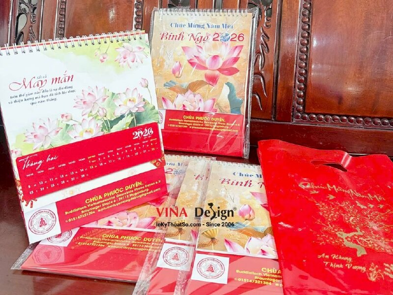 In lịch để bàn - In Kỹ Thuật Số Since 2006