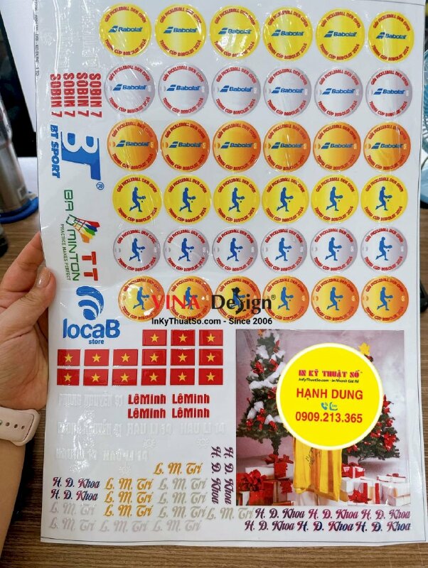 In logo tem dán UV DTF theo yêu cầu - INKTS1115