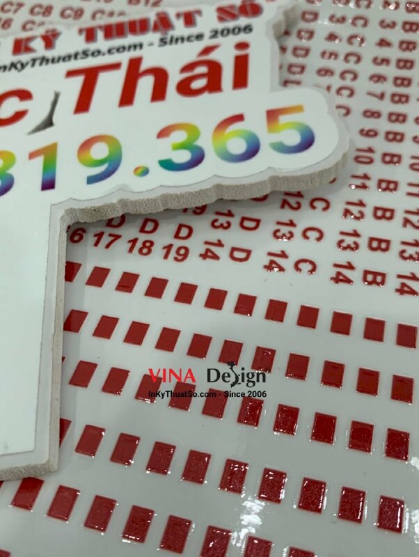 In nhãn DTF, tem nhãn logo UV DTF dán lên mọi vật liệu, 3D nổi, chống nước, kháng xước - INKTS770
