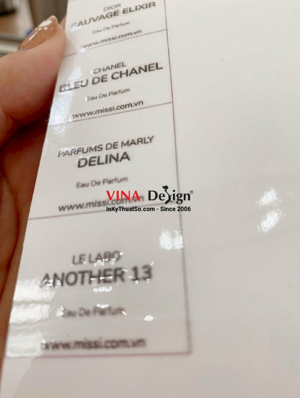 In nhãn hiệu lên nhựa, in DTF lên ly nhựa dùng 1 lần quán cafe, trà sữa, sinh tố - INKTS729