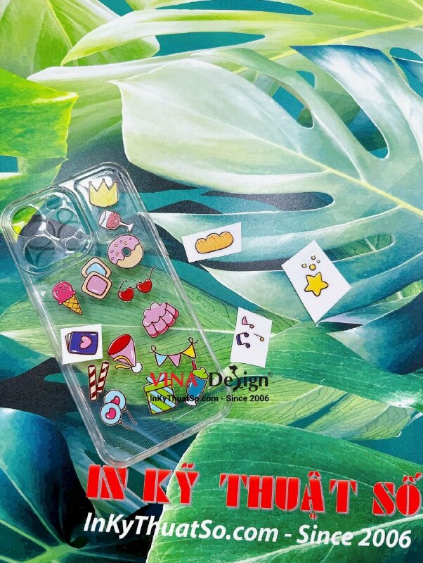 In sticker DTF dán ốp lưng điện thoại, sticker cào không tróc, kháng nước, chống trầy - INKTS807