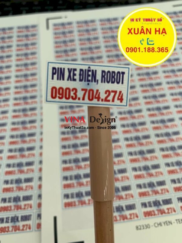 In tem niêm phong sản phẩm, tem decal vỡ niêm phong Pin xe điện, robot - INKTS1199