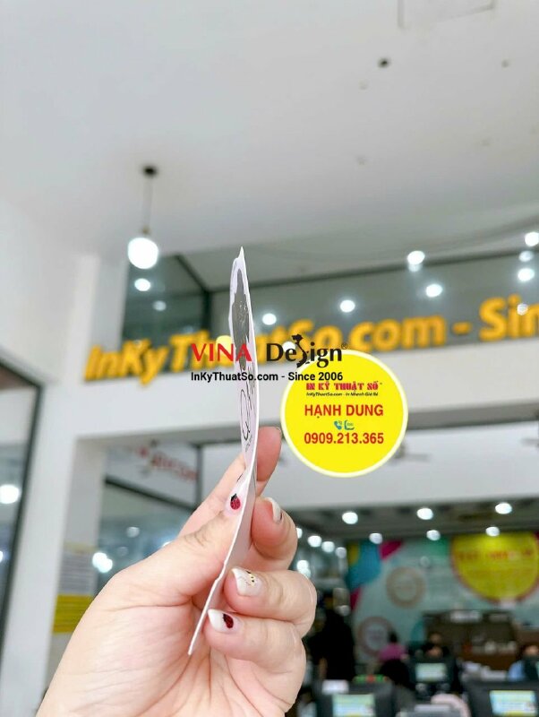 In thẻ cắm name tag nhựa PVC ghi chú, đánh dấu thông tin cây cảnh - INKTS3642
