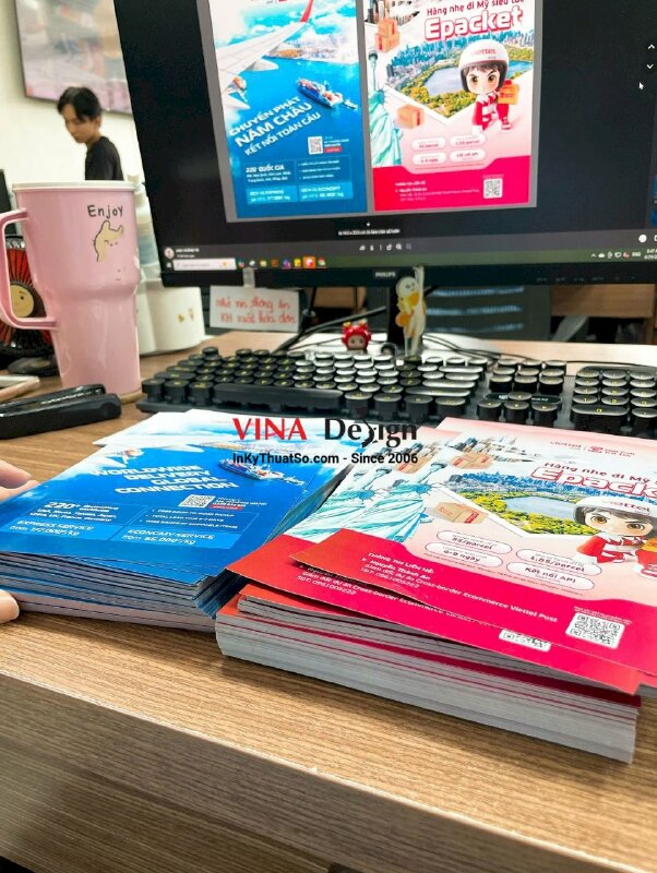 In tờ rơi A5 có hàng trong ngày, 2 mặt nội dung, in giấy C150gsm, không màng - INKTS3649