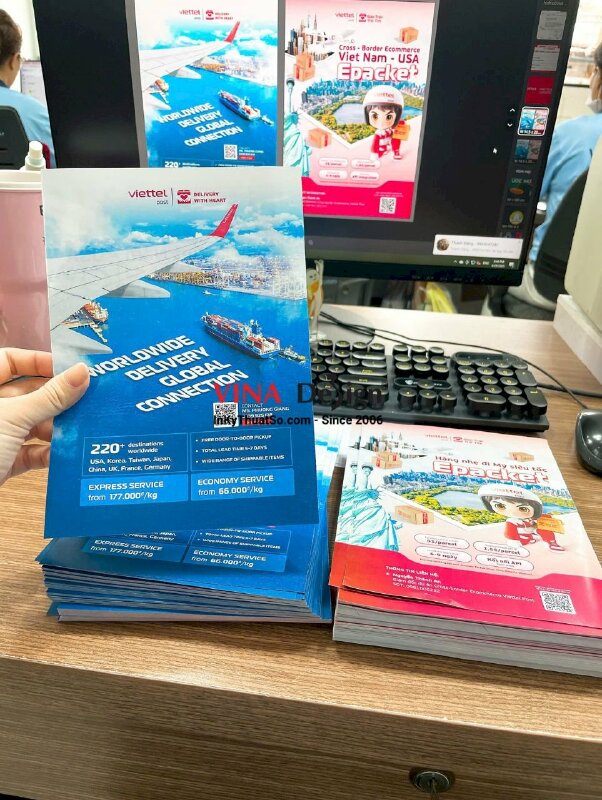 In tờ rơi A5 có hàng trong ngày, 2 mặt nội dung, in giấy C150gsm, không màng - INKTS3649