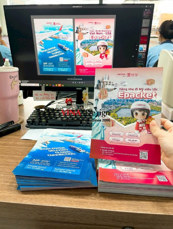 In tờ rơi A5 có hàng trong ngày, 2 mặt nội dung, in giấy C150gsm, không màng - INKTS3649