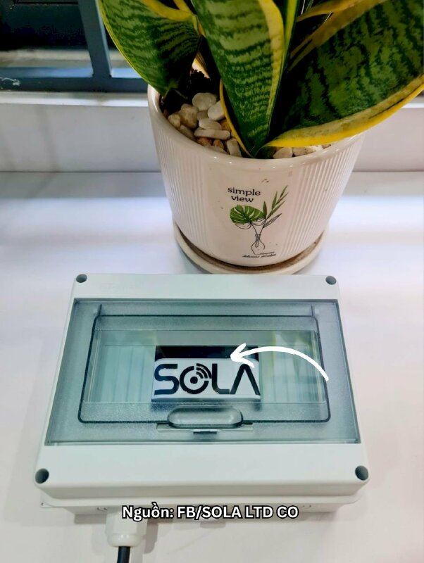 In UV DTF cho tem, nhãn, logo công ty thiết bị công nghệ - INKTS1153