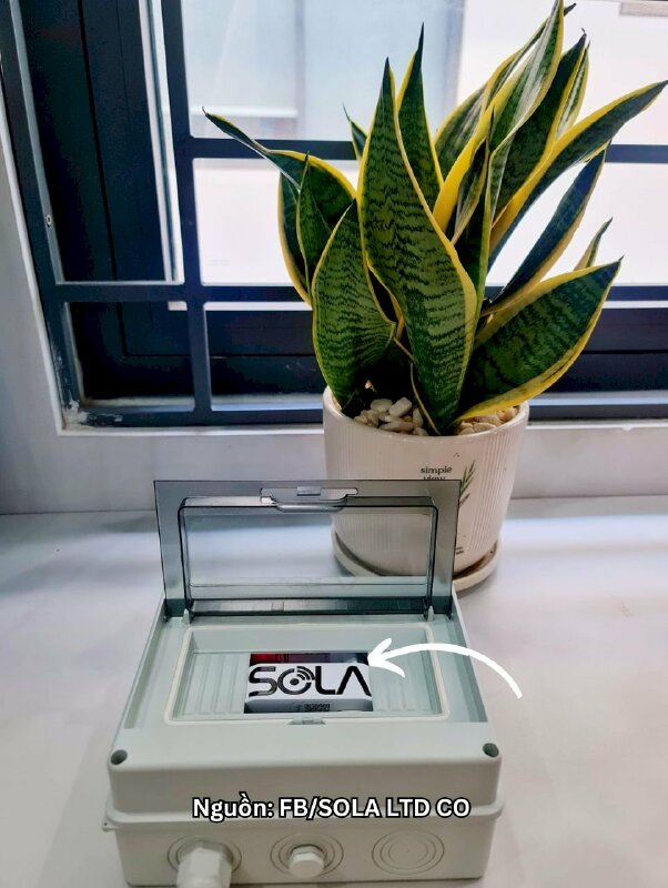 In UV DTF cho tem, nhãn, logo công ty thiết bị công nghệ - INKTS1153