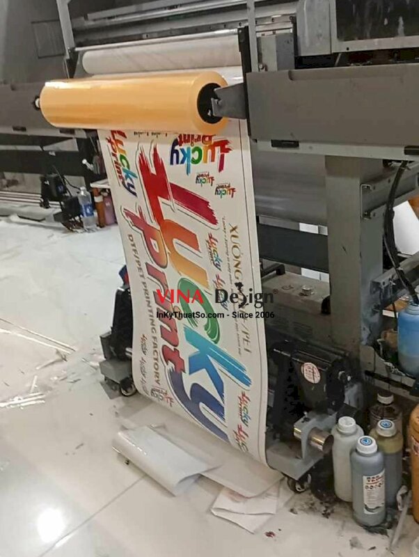 In UV DTF (Ultraviolet Direct to Film) dàn khổ 54cm x 100cm, độ bám dính cao - INKTS3668