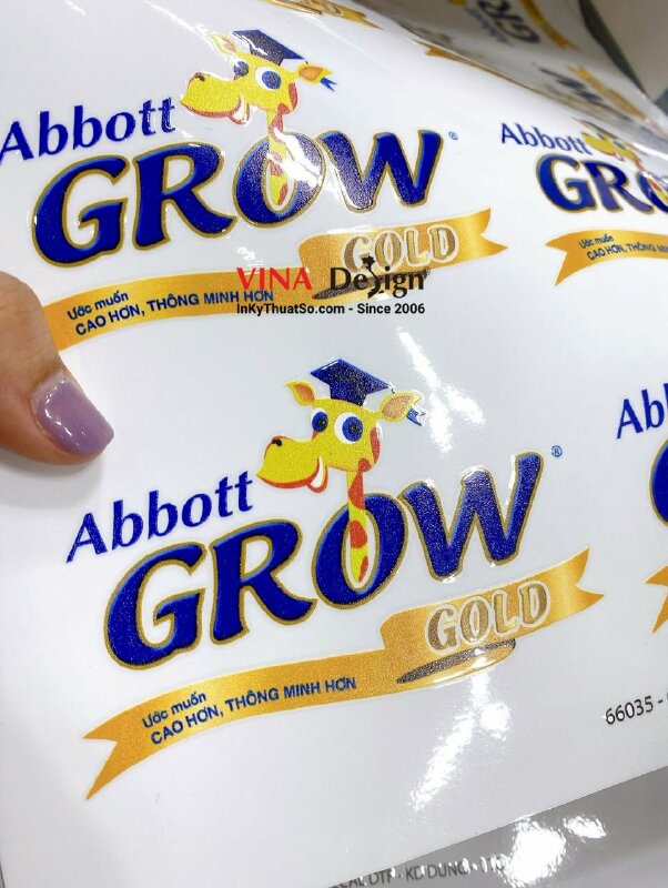 Tem UV DTF, in logo DTF dán lên ghế làm quà tặng chương trình khuyến mãi - INKTS678