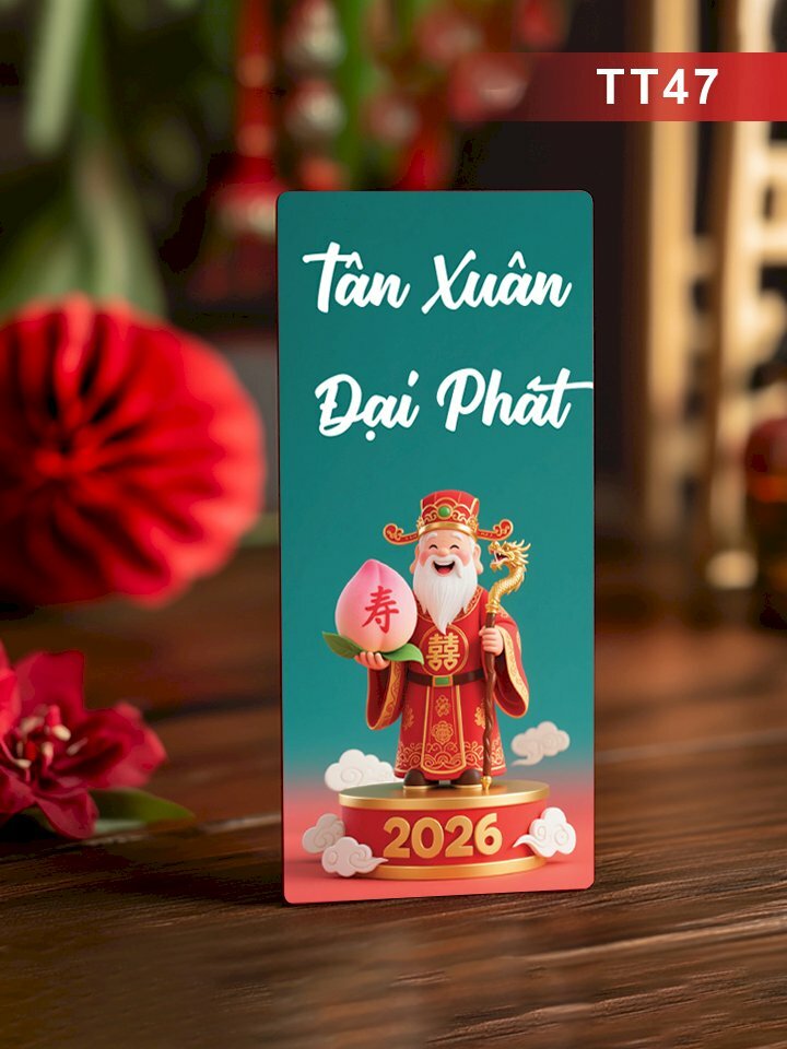 Báo giá in bao lì xì Tân Xuân Đại Phát - Mã TT47 - INKTS2664