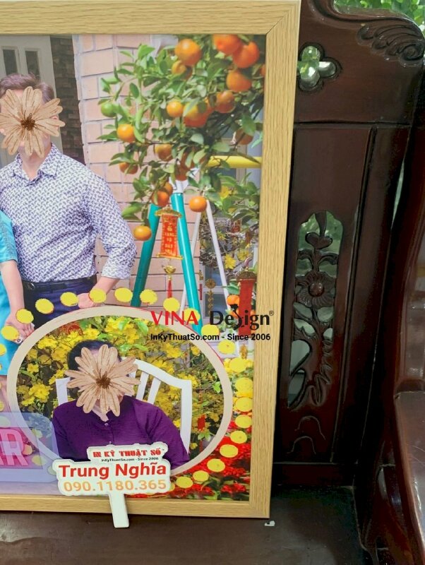 In ảnh gia đình khổ lớn, in ảnh trên chất liệu formex - INKTS726