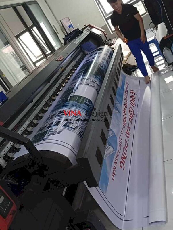 In backdrop Lễ khởi công xây dựng Căn hộ dịch vụ kết hợp nhà ở riêng lẻ - INKTS2250