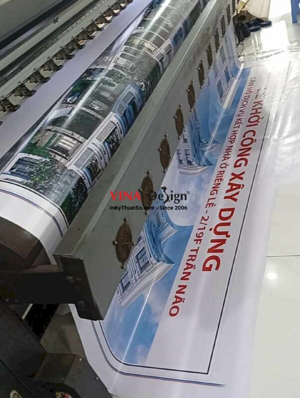 In backdrop Lễ khởi công xây dựng Căn hộ dịch vụ kết hợp nhà ở riêng lẻ - INKTS2250