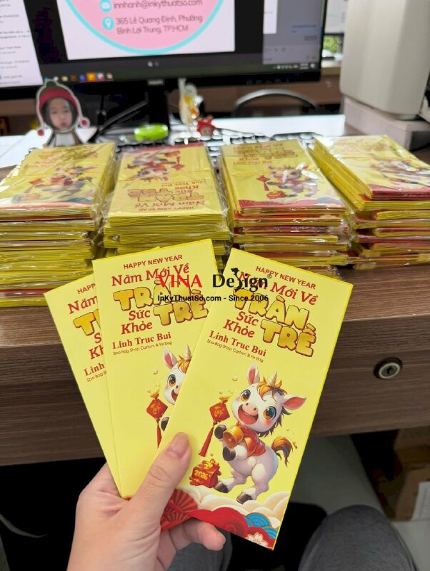 In bao lì xì C150gsm - 1000 cái - INKTS189