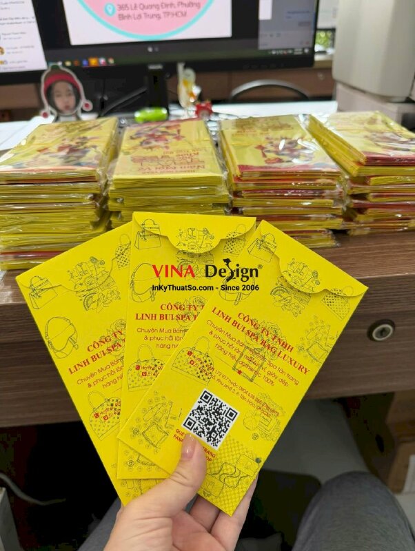 In bao lì xì C150gsm - 1000 cái - INKTS189