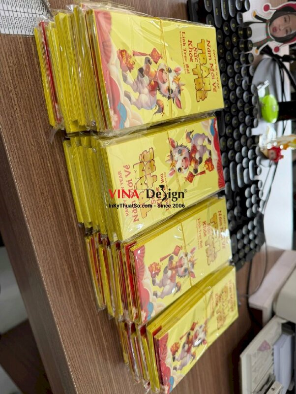 In bao lì xì C150gsm - 1000 cái - INKTS189