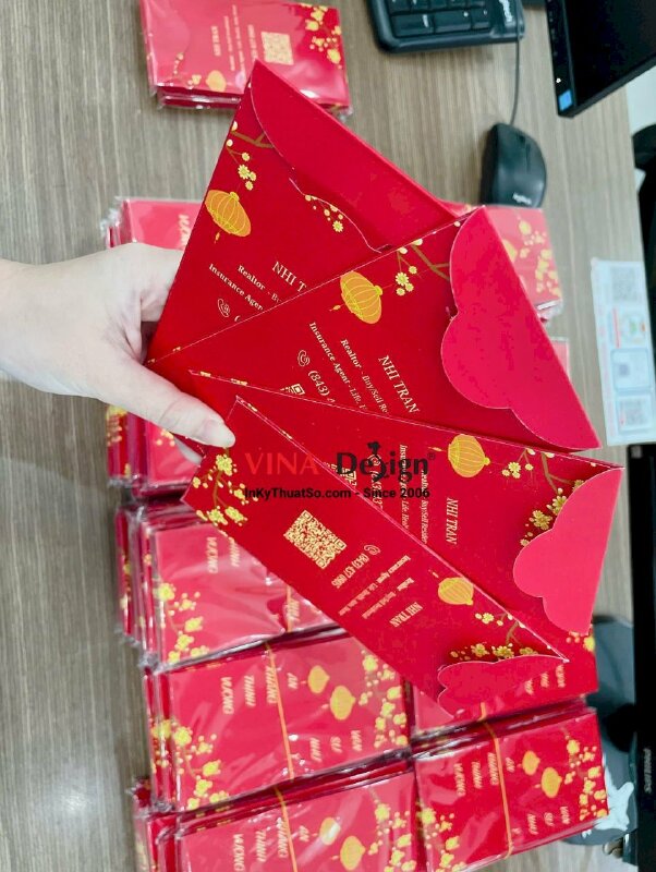 In bao lì xì giấy Coucher - INKTS197