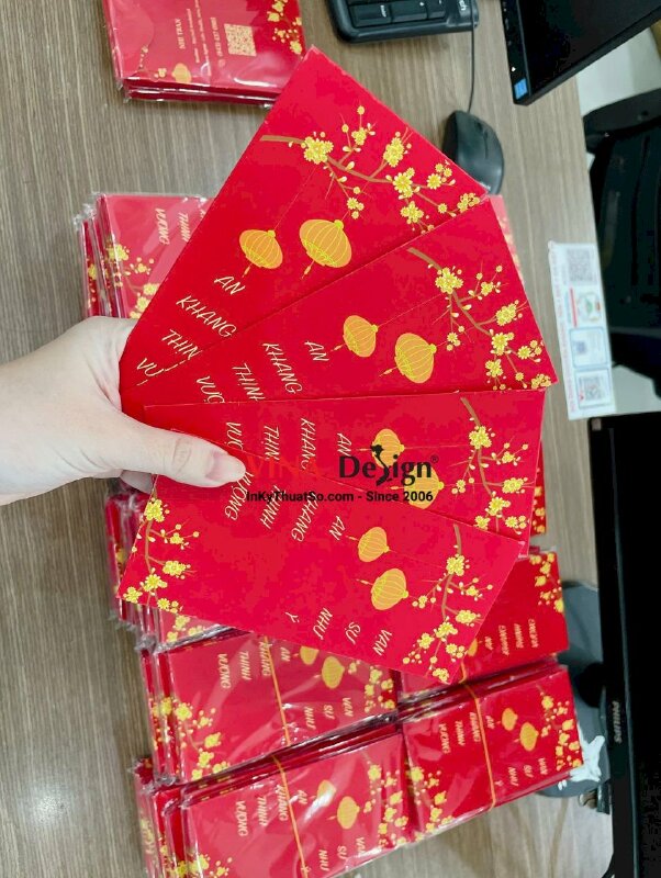 In bao lì xì giấy Coucher - INKTS197