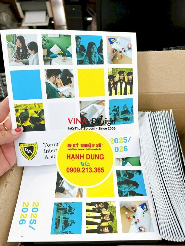 In catalogue hồ sơ năng lực profile công ty tư vấn du học, định cư - INKTS2226