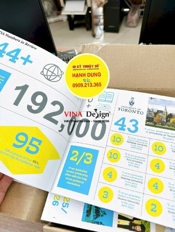 In catalogue hồ sơ năng lực profile công ty tư vấn du học, định cư - INKTS2226