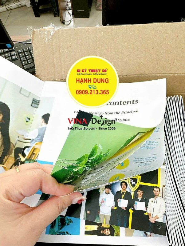 In catalogue hồ sơ năng lực profile công ty tư vấn du học, định cư - INKTS2226