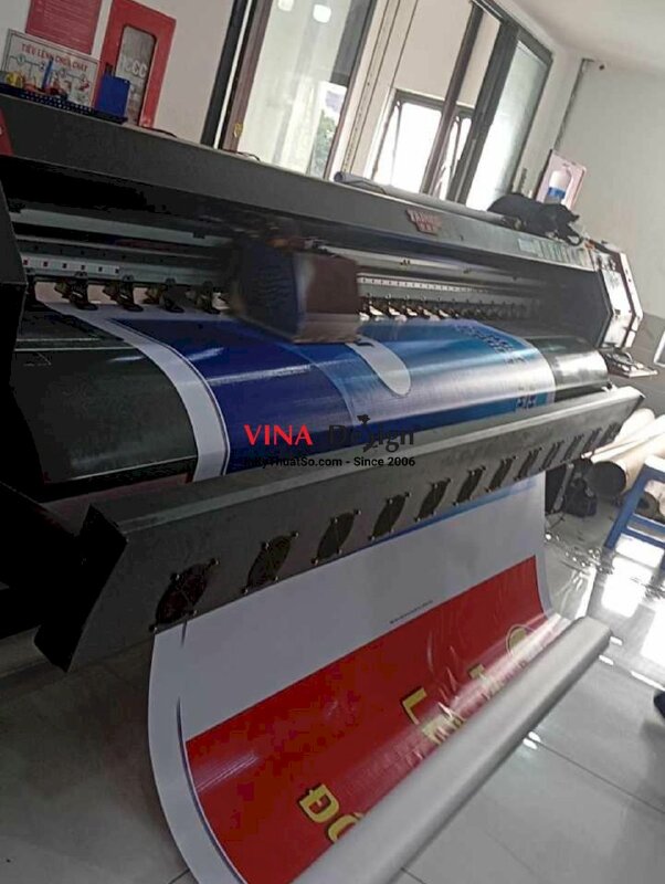 In phông nền sự kiện Lễ hội khui heo tiết kiệm, in bạt hiflex mực dầu - INKTS2247