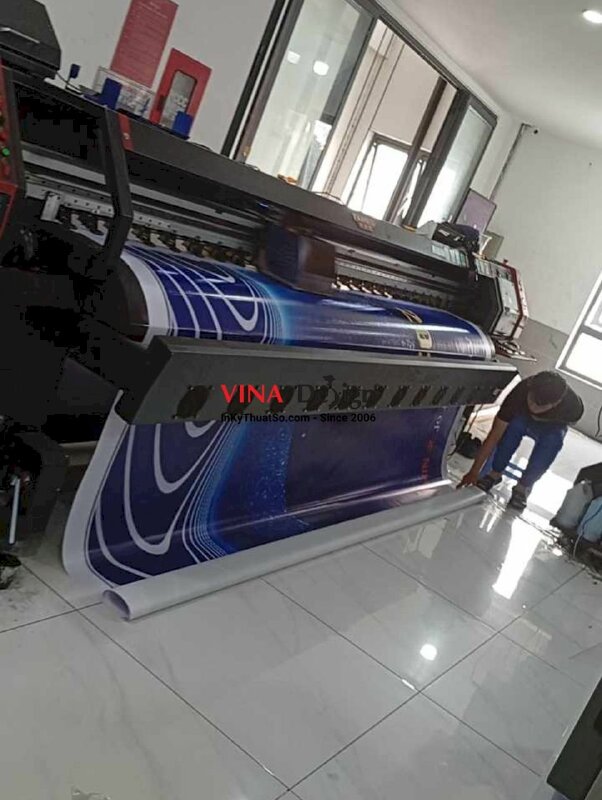 In phông nền Year End Party khổ lớn cho sân khấu tiệc cuối năm - INKTS2234