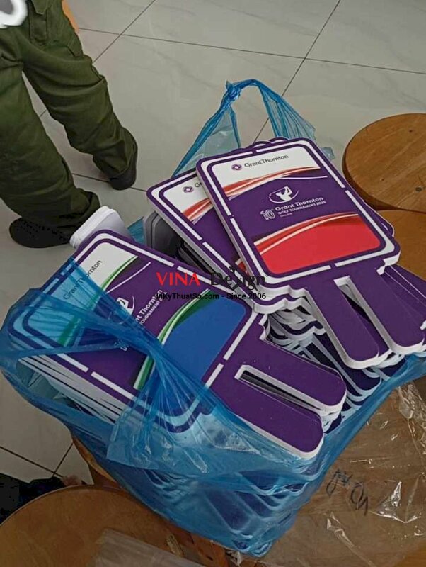 In tag bảng cắm thông tin sự kiện Golf cho công ty kiểm toán - INKTS2236