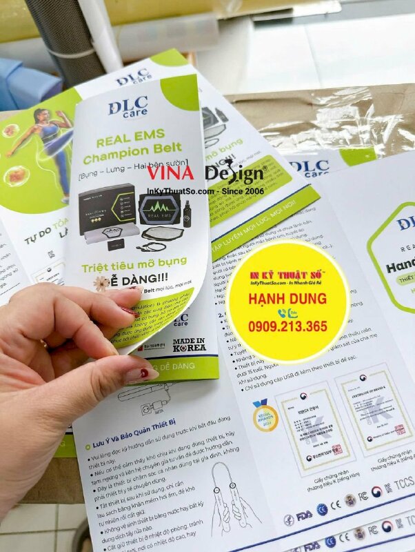 In tờ rơi A4 1000 tờ giấy C300gsm - INKTS154