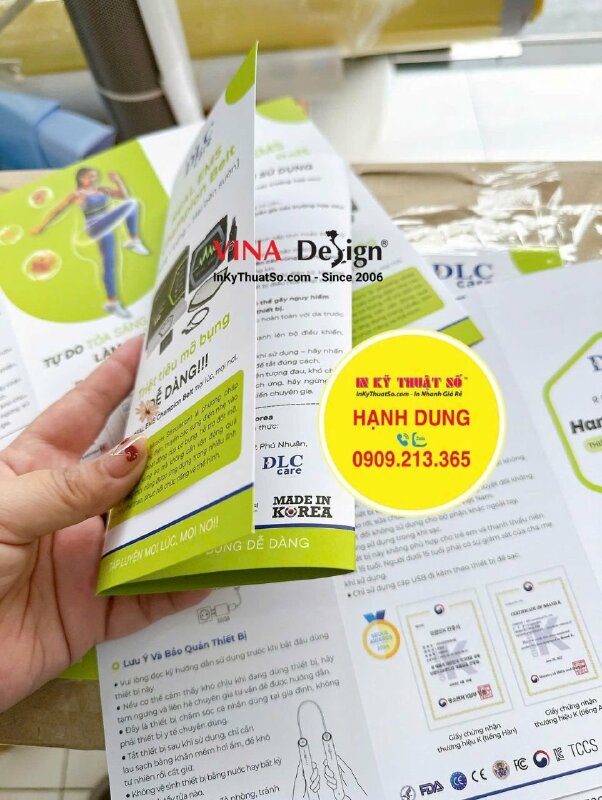 In tờ rơi A4 1000 tờ giấy C300gsm - INKTS154