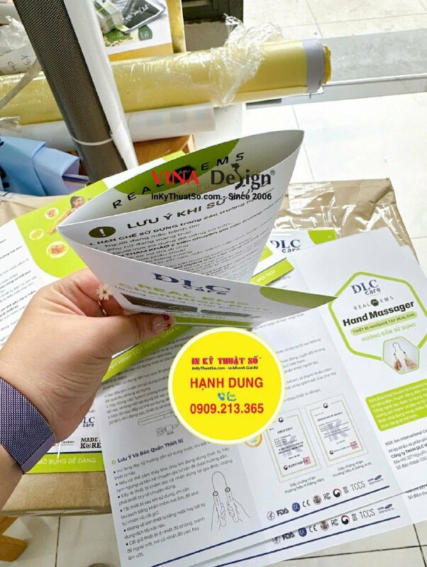 In tờ rơi A4 1000 tờ giấy C300gsm - INKTS154