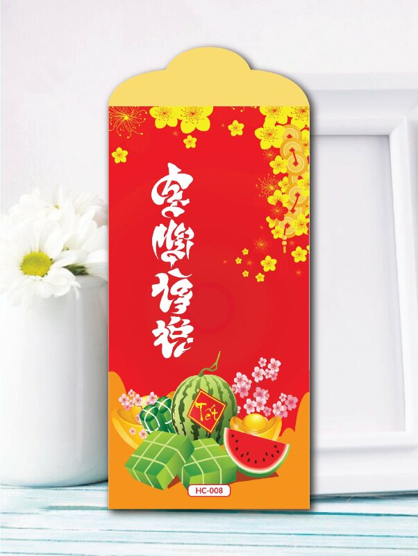 Thiết kế bao lì xì online Cung Chúc Tân Xuân - Mã HC008 - INKTS2404