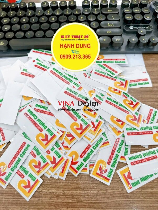 Xưởng in tem nhãn UV DTF dán siêu tiện lợi trên nhiều bề mặt (trừ vải) - INKTS2224