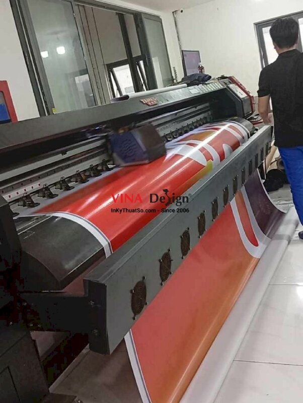 In backdrop Happy New Year, phông nền Happy New Year bạt hiflex mực dầu - INKTS2269