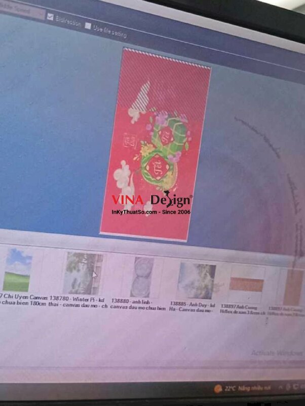 In background Chúc Mừng Năm Mới Tết Việt, in bạt hiflex đế xám, chừa biên - INKTS2260