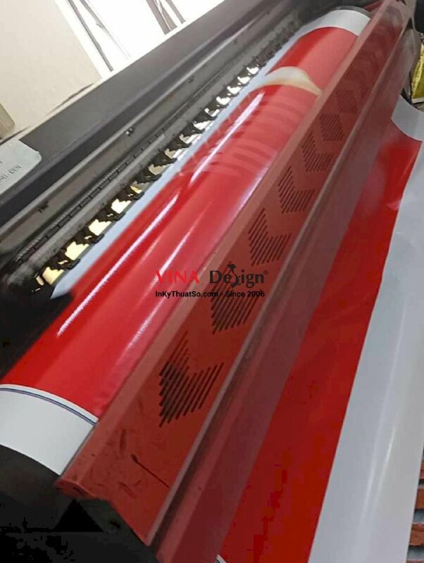 In background Chúc Mừng Năm Mới Tết Việt, in bạt hiflex đế xám, chừa biên - INKTS2260