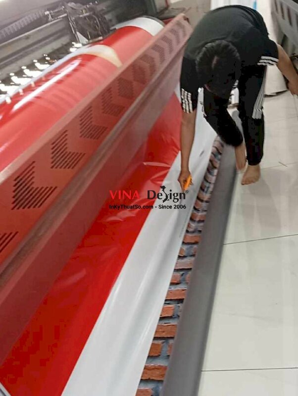 In background Chúc Mừng Năm Mới Tết Việt, in bạt hiflex đế xám, chừa biên - INKTS2260