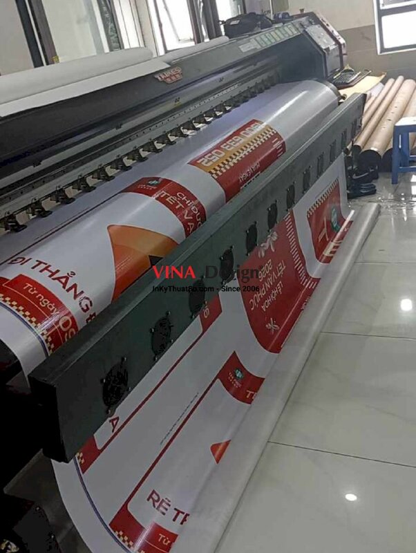 In băng rôn dọc sự kiện Lễ hội hoa Tết vạn phúc, in bạt hiflex khổ lớn - INKTS2244