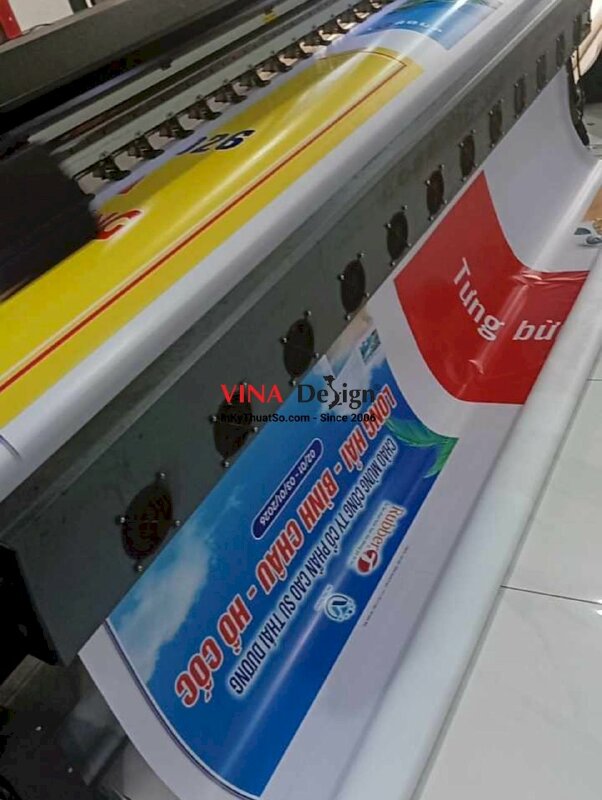 In băng rôn treo xe du lịch team building công ty, băng rôn ngang in bạt hiflex ngoài trời - INKTS2264