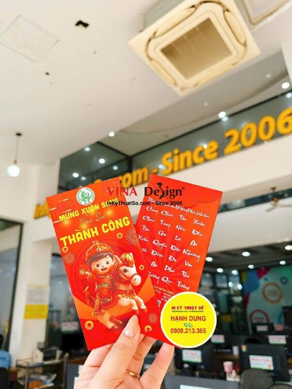 In bao lì xì C150gsm - 10000 cái - INKTS192