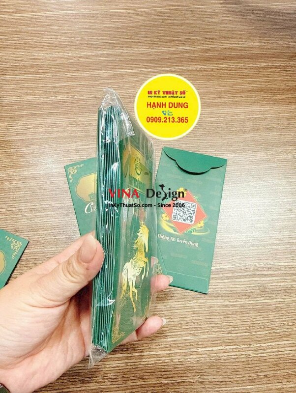 In bao lì xì C150gsm - 500 cái - INKTS188