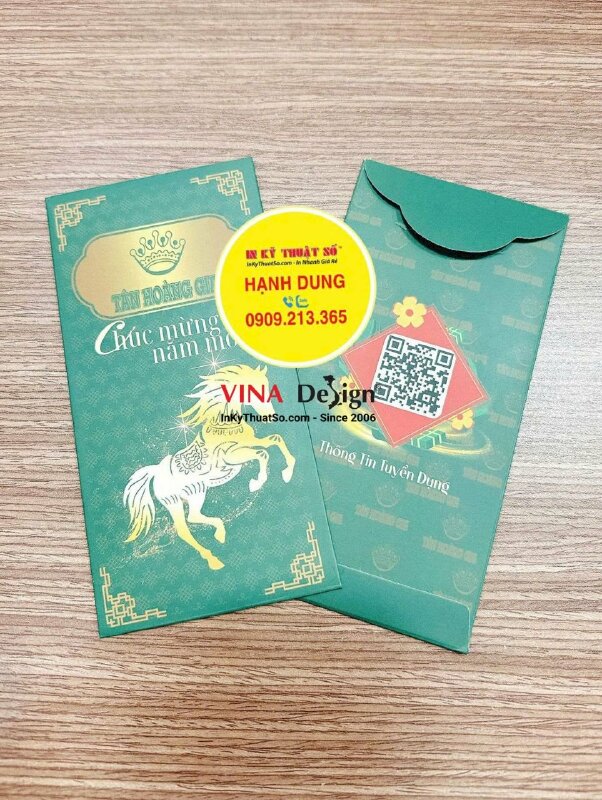 In bao lì xì C150gsm - 500 cái - INKTS188