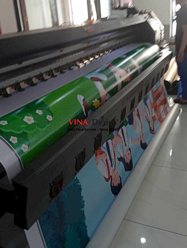 In Hiflex mực dầu chừa biên - Bạt 3.8 dzem - INKTS105