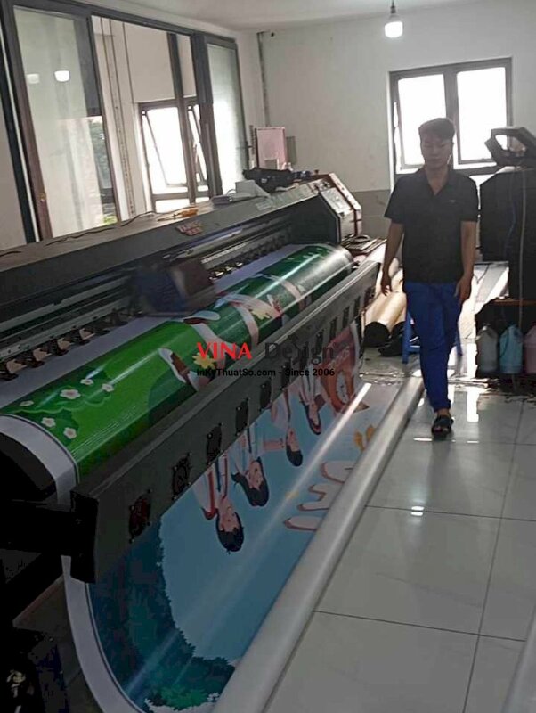 In Hiflex mực dầu chừa biên - Bạt 3.8 dzem - INKTS105